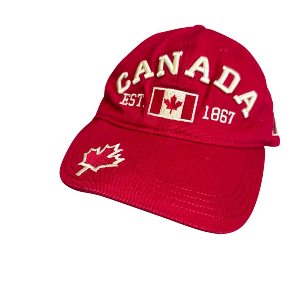 Canada Est. 1867 red Baseball cap OSFM